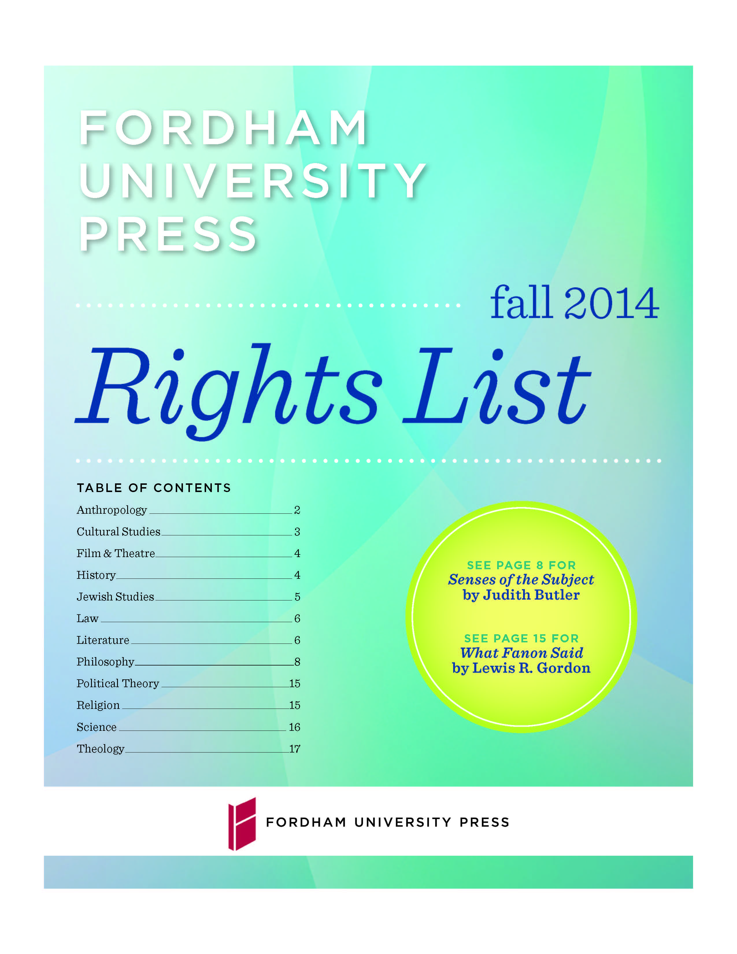 Foreign Rights 2014