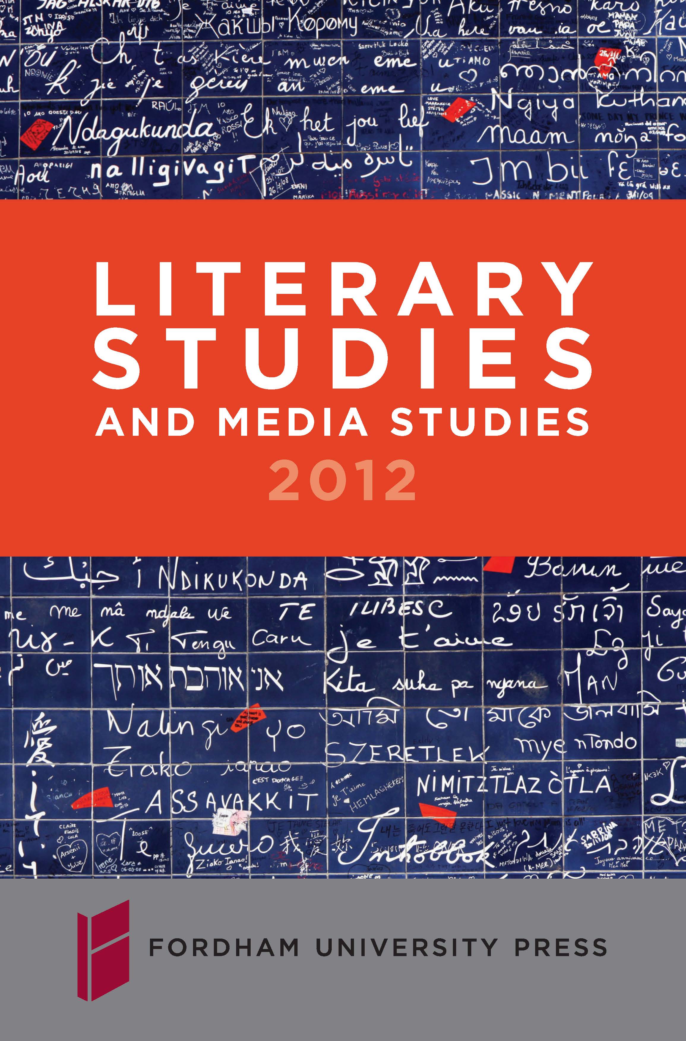 Literary Studies 2012