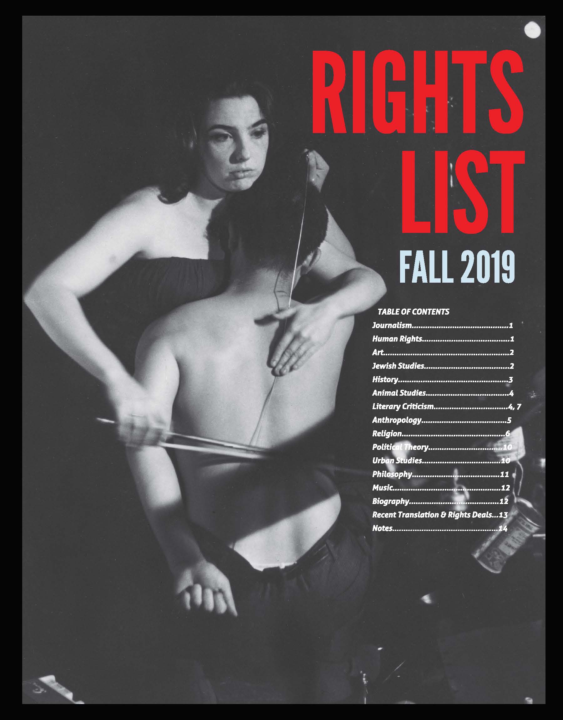 Foreign Rights 2019